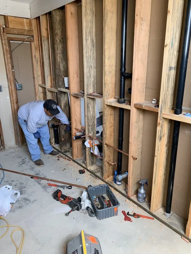 Commercial rough-in plumbing for Commercial Plumbing in East Haven